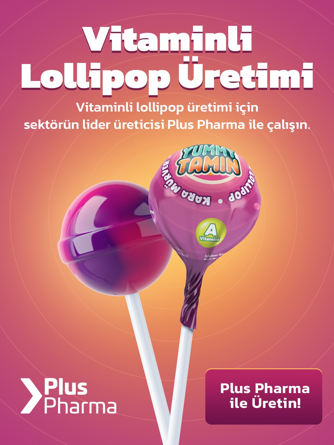 Vitamin Lollipop Production
